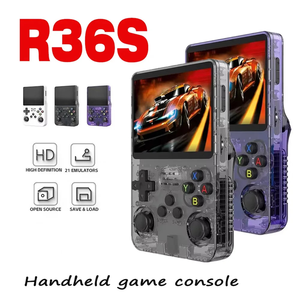 R36S Retro Game Console