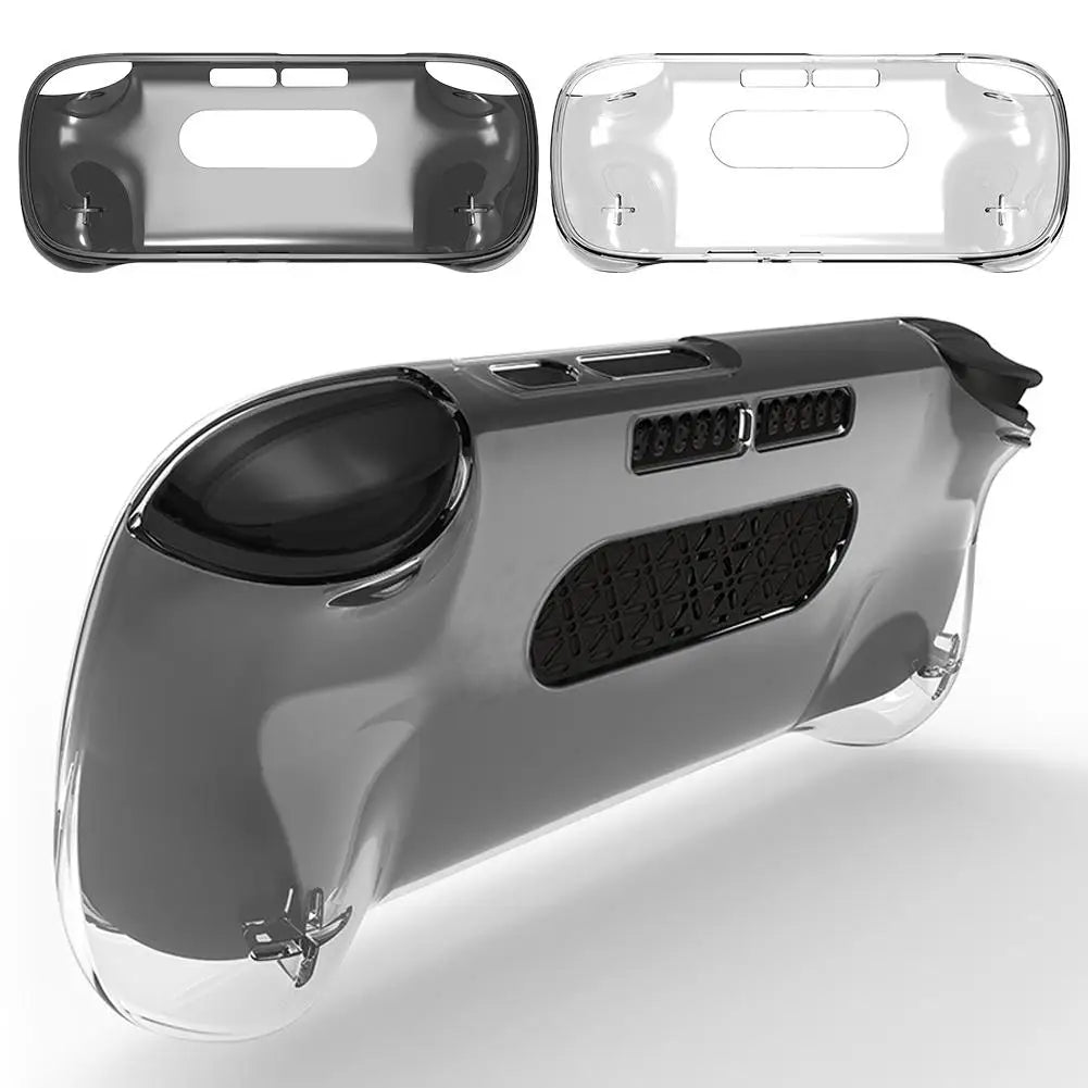Transparent Soft Case For Retroid Pocket 5 TPU Game Control Handle Stand Holder Anti-fall Protective Cover Accessories